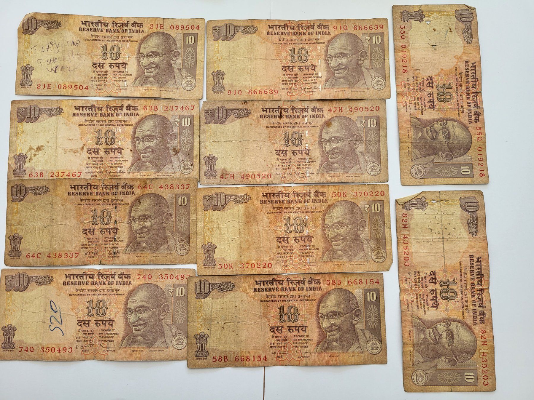 Banconote: Banknoten aus Indien – Usato da Pravidondaz venduto da LVtik 1