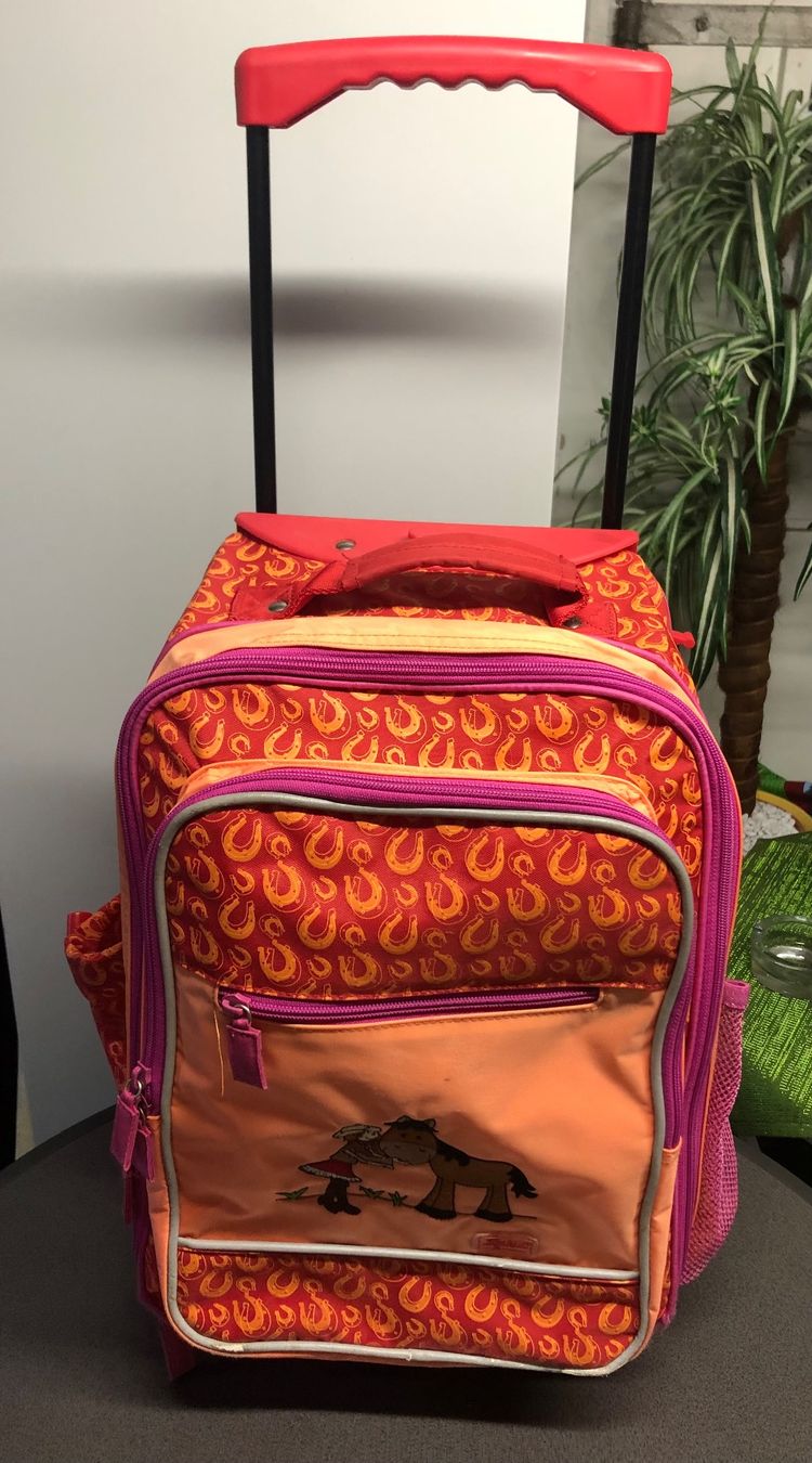 Valigie & Borse: Kinder Koffer Trolley zum rollen – Usato da Mümliswil venduto da littledogshop 2
