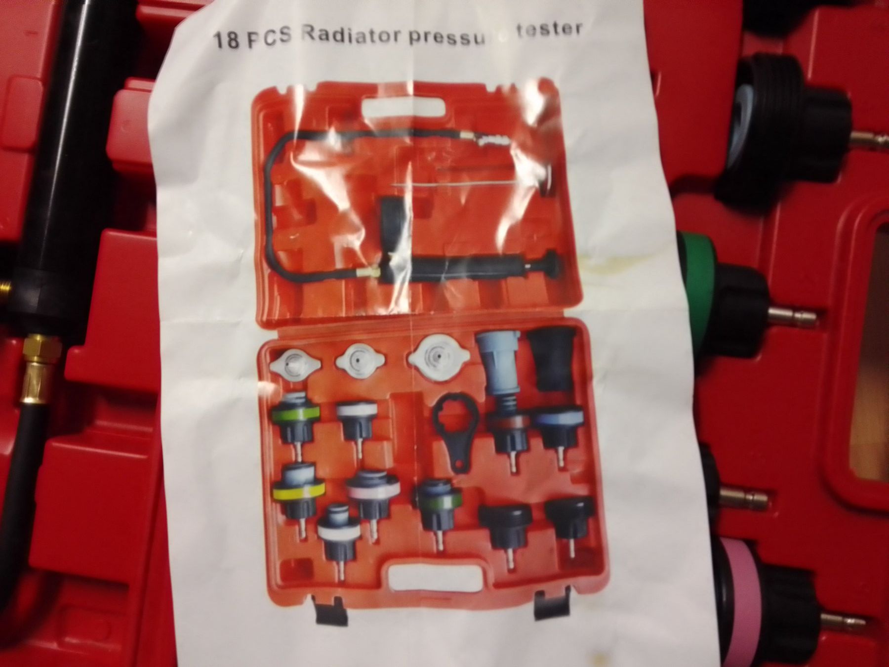 Alle Werkzeuge: 18  TEILIG/KÜHLER ABPRESS TESTER – Neu und originalverpackt aus OBERSTETTEN von simba0810 2