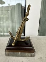Ancre de marine décorative en laiton ⚓️ 20cm