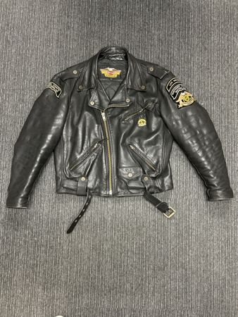 Nostalgie Harley Davidson Motorradjacke
