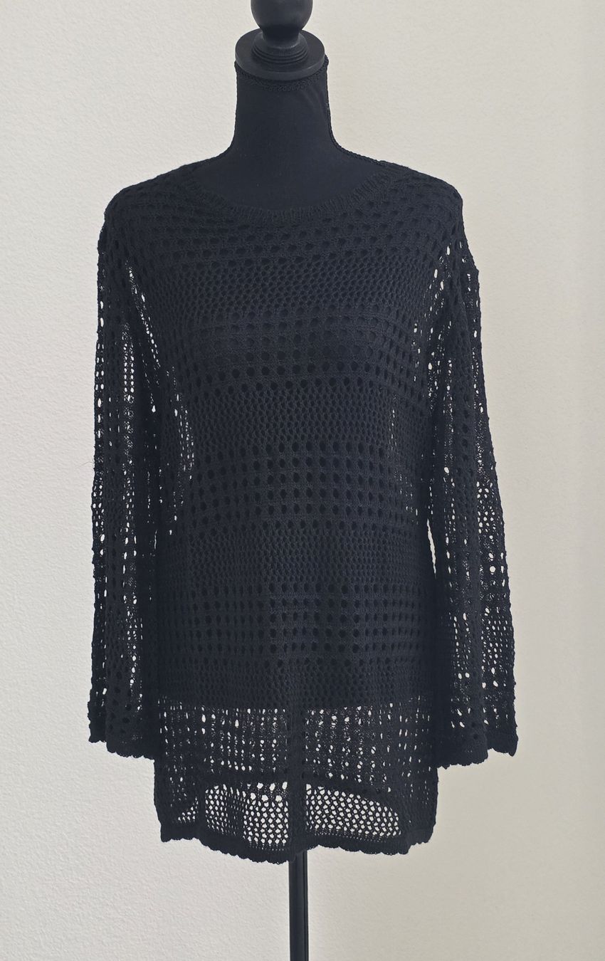 Pullover & Sweatshirts: Damen Pullover schwarz grob gestrickt Neu  – Neu (gemäss Beschreibung) aus Rheinsulz von Gilea