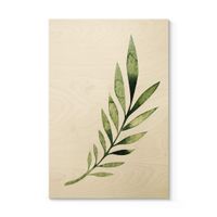Holzposter Kvilis Palm Leaf 30x45cm (neu, UVP 57.90 Fr.)