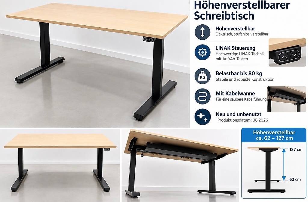 Schreibtische: Büro Tisch Neu  – Neu und originalverpackt aus Burgdorf von lea_99hp