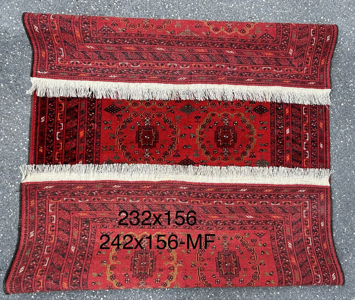 Teppiche: Orientteppich mit traditionellem Muster 232x156.cm – Gebraucht aus Sempach von Star7 5
