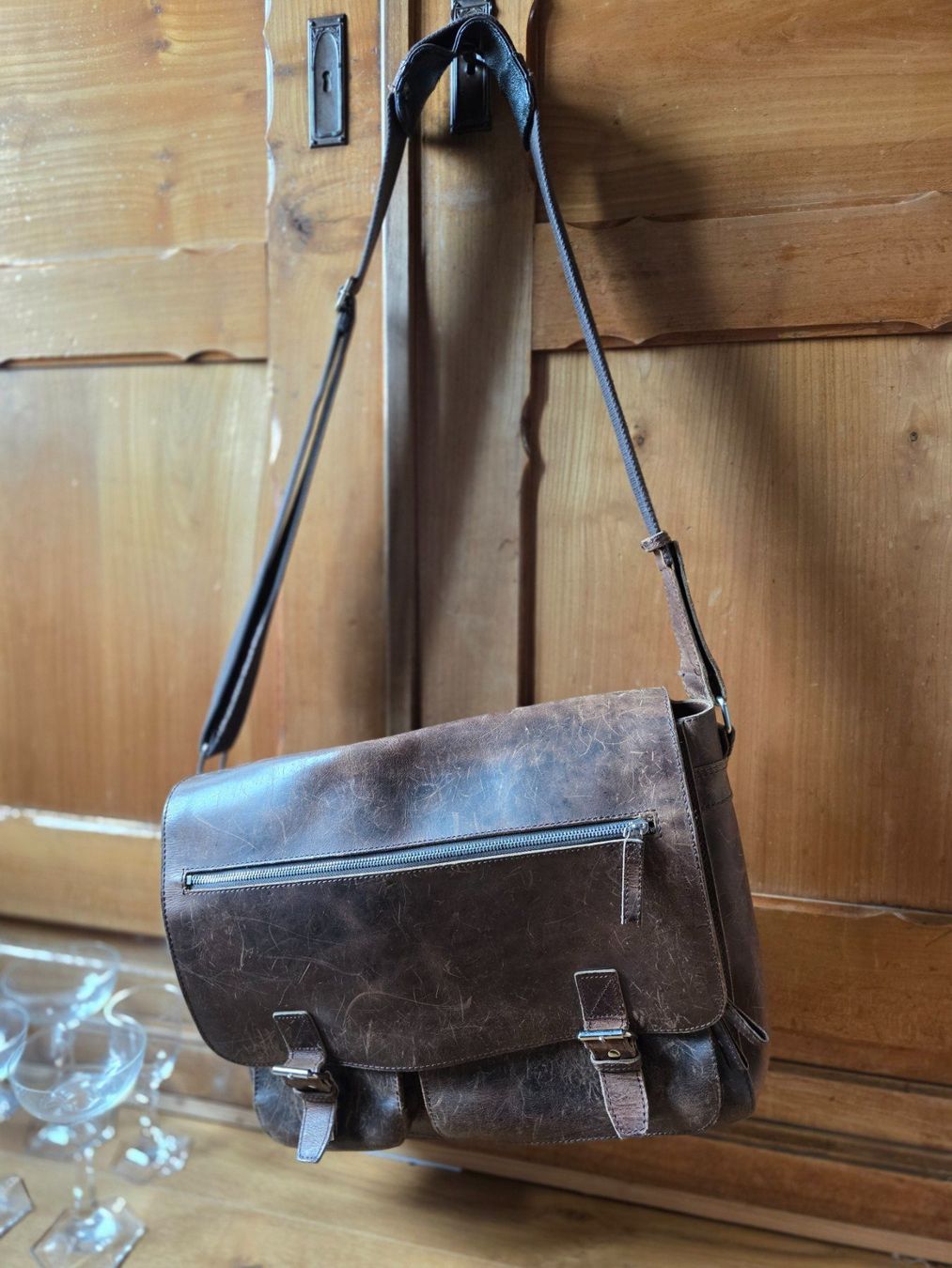Koffer & Taschen: robuste Leder Akten Mappe Laptop Tasche Leonhard Heyden – Gebraucht aus Walterswil BE von Lonitti 2