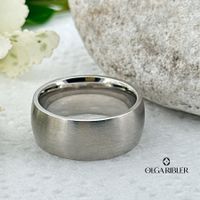 Basic Ring Edelstahl - matt - Grösse 56