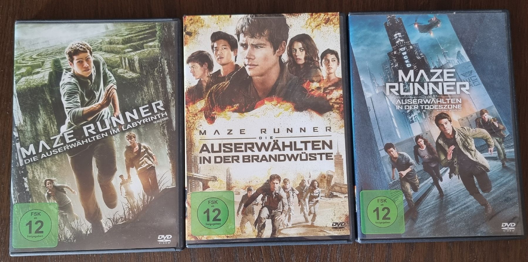 Alle DVDs: Maze Runner -  alle 3 Filme  – Gebraucht aus Wohlen AG von ams_77k2