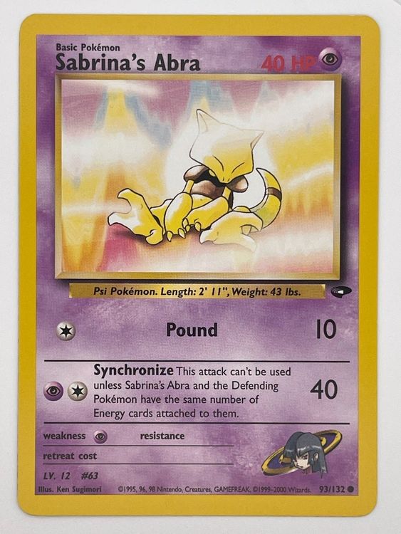 Sabrina's Abra - 091/132