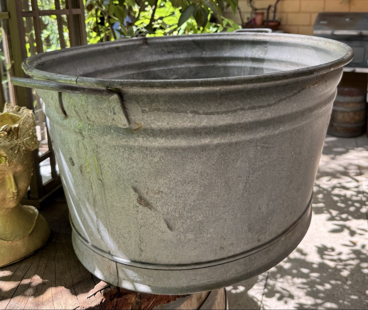 Altre Decorazioni per giardino: Verzinkter Zuber aus Stahlblech – Usato da Uitikon Waldegg venduto da Urzeurze 1
