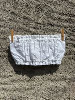 Massgeschneidertes schulterfreies bauchfreies Spitzentop