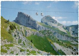 Leysin - Gondelbahn Berneuse mit Tours d'Aï