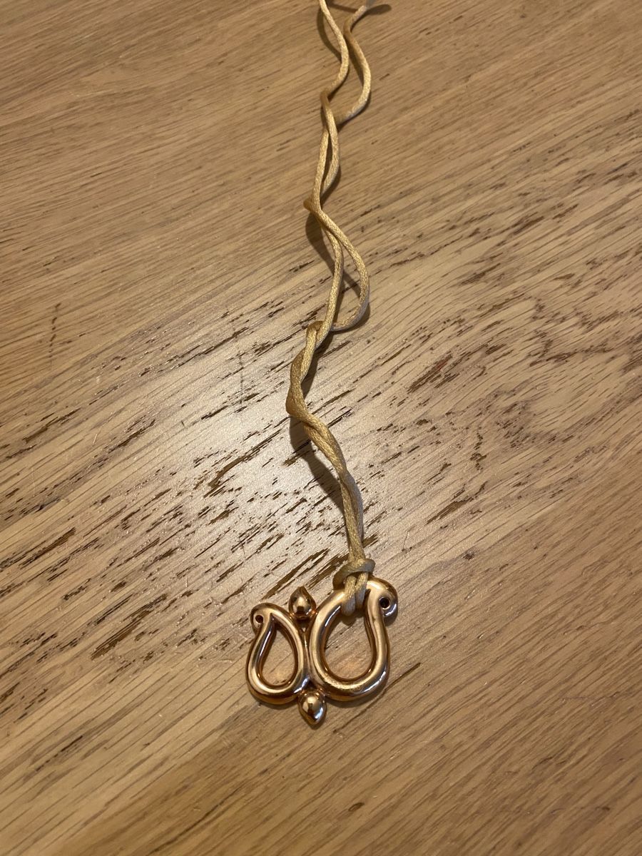 Ciondoli: Pendentif Tamara Comilli plaqué or rose – Nuovo e nell'imballaggio originale da Lausanne venduto da Eyesberge 1