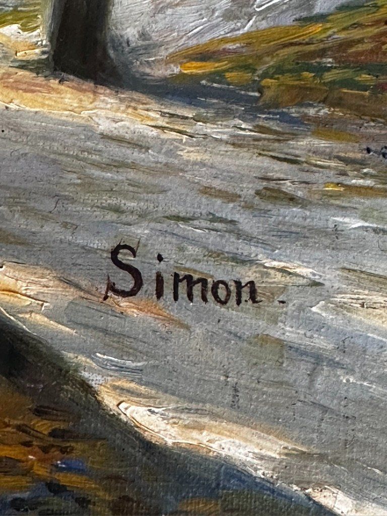 Dipinti: Simon (Öl Gemälde) Nr. 505 – Usato da Unterlunkhofen venduto da Chrono69 2