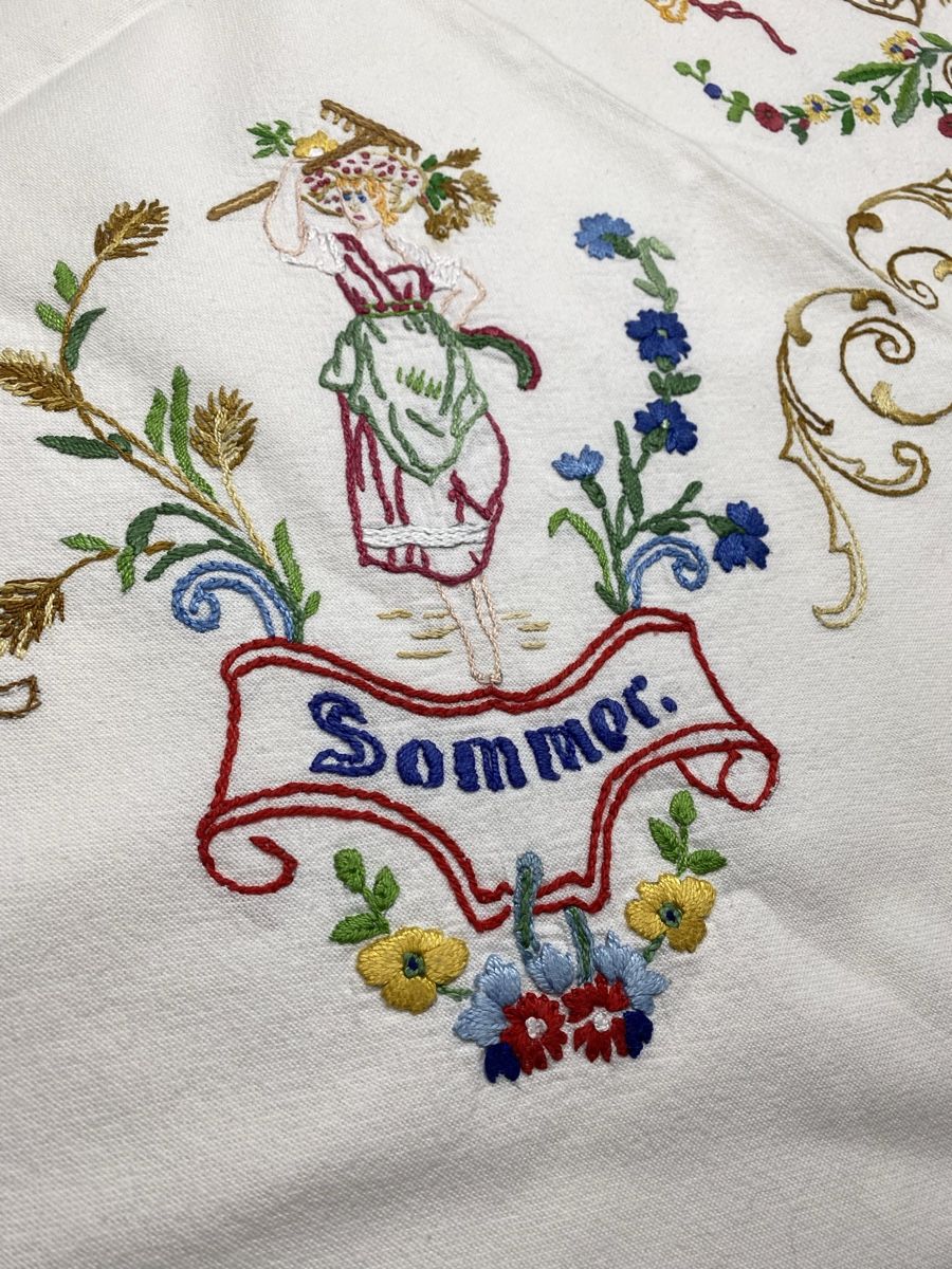 Coperte: Wunderschöner handmade tischtuch 🌸 – Usato da Opfikon venduto da Luis144 1