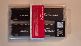 32GB DDR4 HyperX Fury Memory Kit 2x16GB 3200 CL16