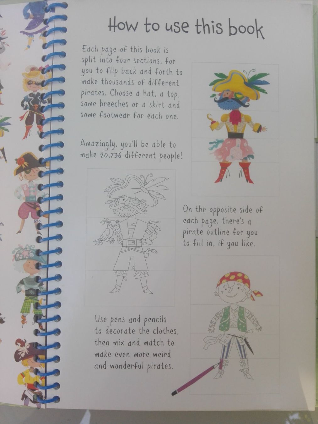 Bücher: Pirates - An Usborne split - Page book – Gebraucht aus St.Galllen von elkaphone 1