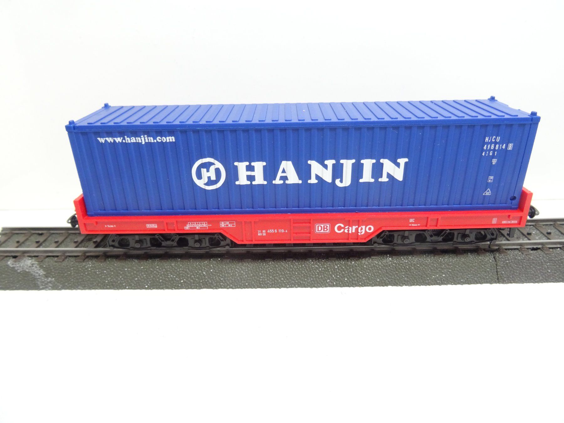 Märklin Modellini di ferrovie: Märklin H0 29452 DB Cargo Container-Transport – Nuovo (secondo la descrizione) da Hochdorf venduto da Teger02 3