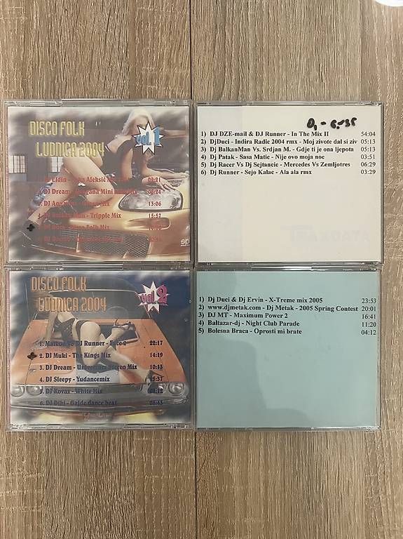 CD: Balkan Megamix x Remix 3 rare 4 cds – Usato da Zofingen venduto da Kolega01 2