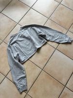 crop top bershka gris