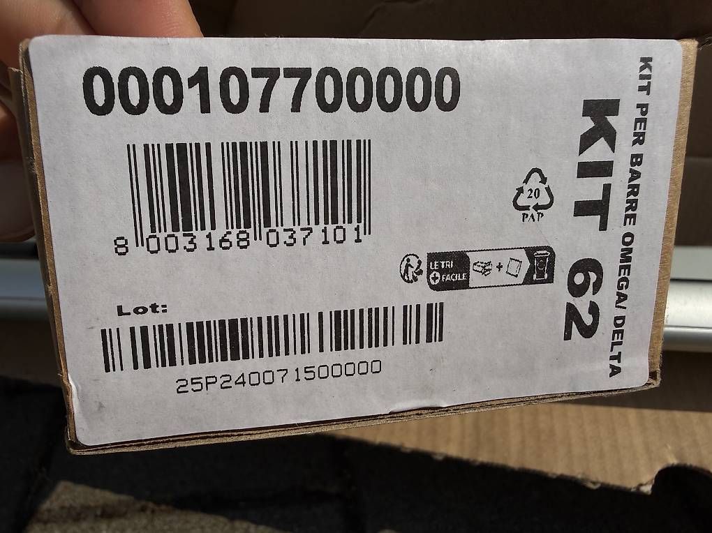 Portapacchi: Dachträger MENABO OMEGA ALU M & KIT 62 – Usato da Niederbüren venduto da funkel06 2
