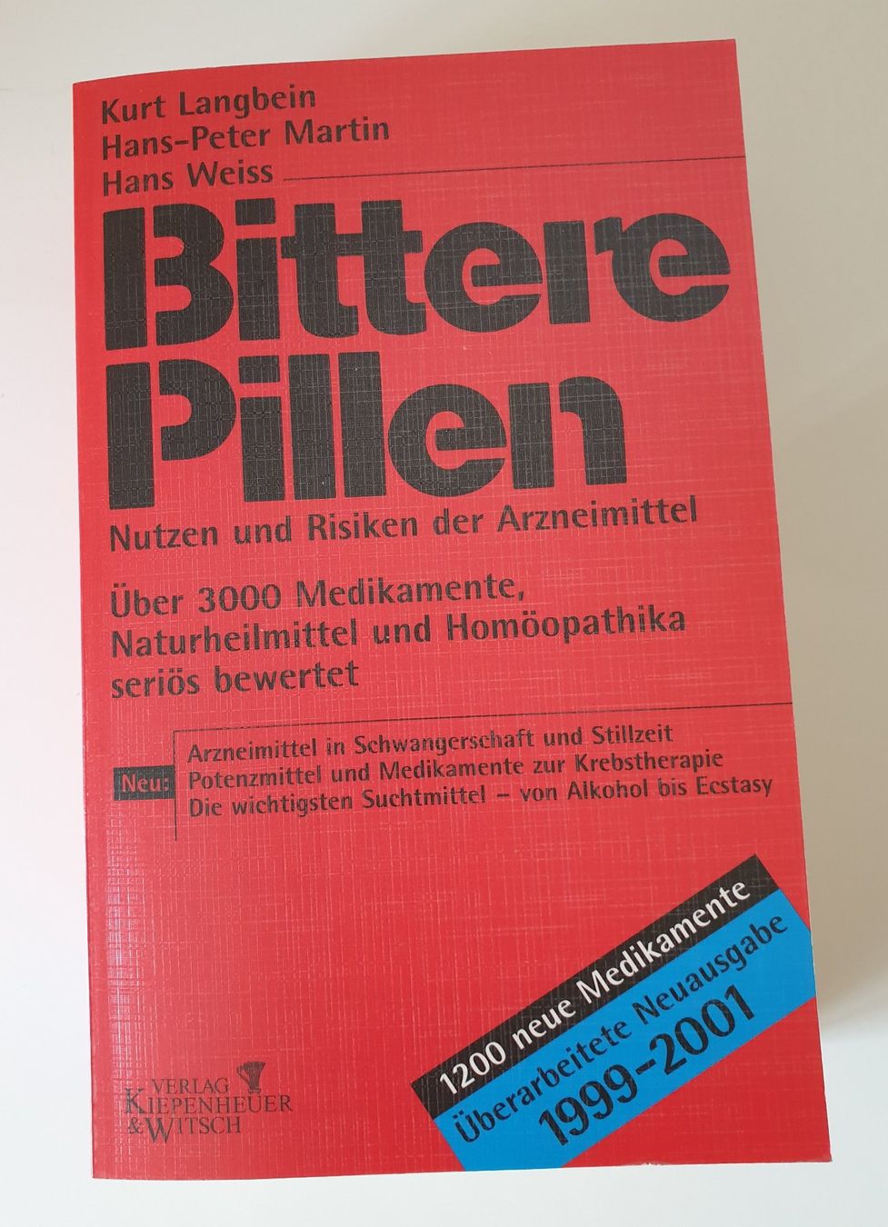 Libri: Bittere Pillen - Nutzen und Risiken der Arzneimittel – Usato da Zürich venduto da fourpaws