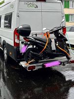 EuroCarry Slide -170 Motorrad-/ Fahrradträger verschiebbar