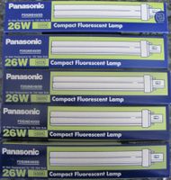 5 stk. Panasonic lampen 26W (2 Pins) G24d-3 4000K