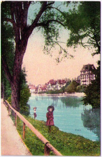Cartoline postali: Thun – Usato da Binningen venduto da Mountainrider