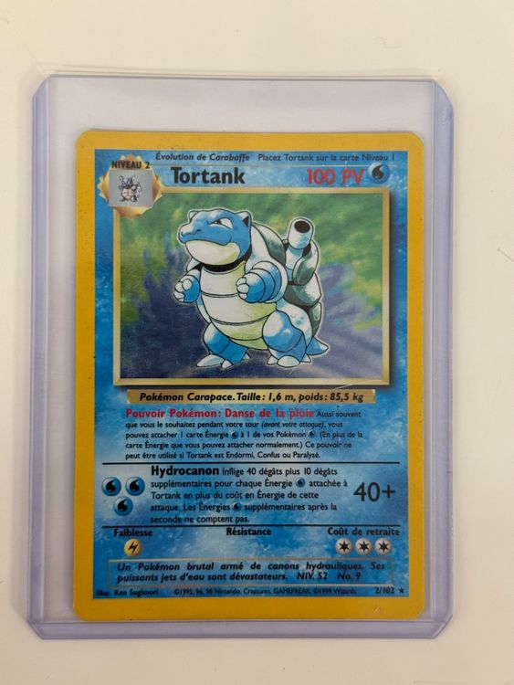 Cartoline: Carte Pokémon Tortank 1ère édition française – Usato da Bursins venduto da Panda_19