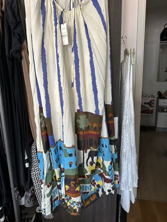 Damen Neue Sommerliche Kleid Gr/M