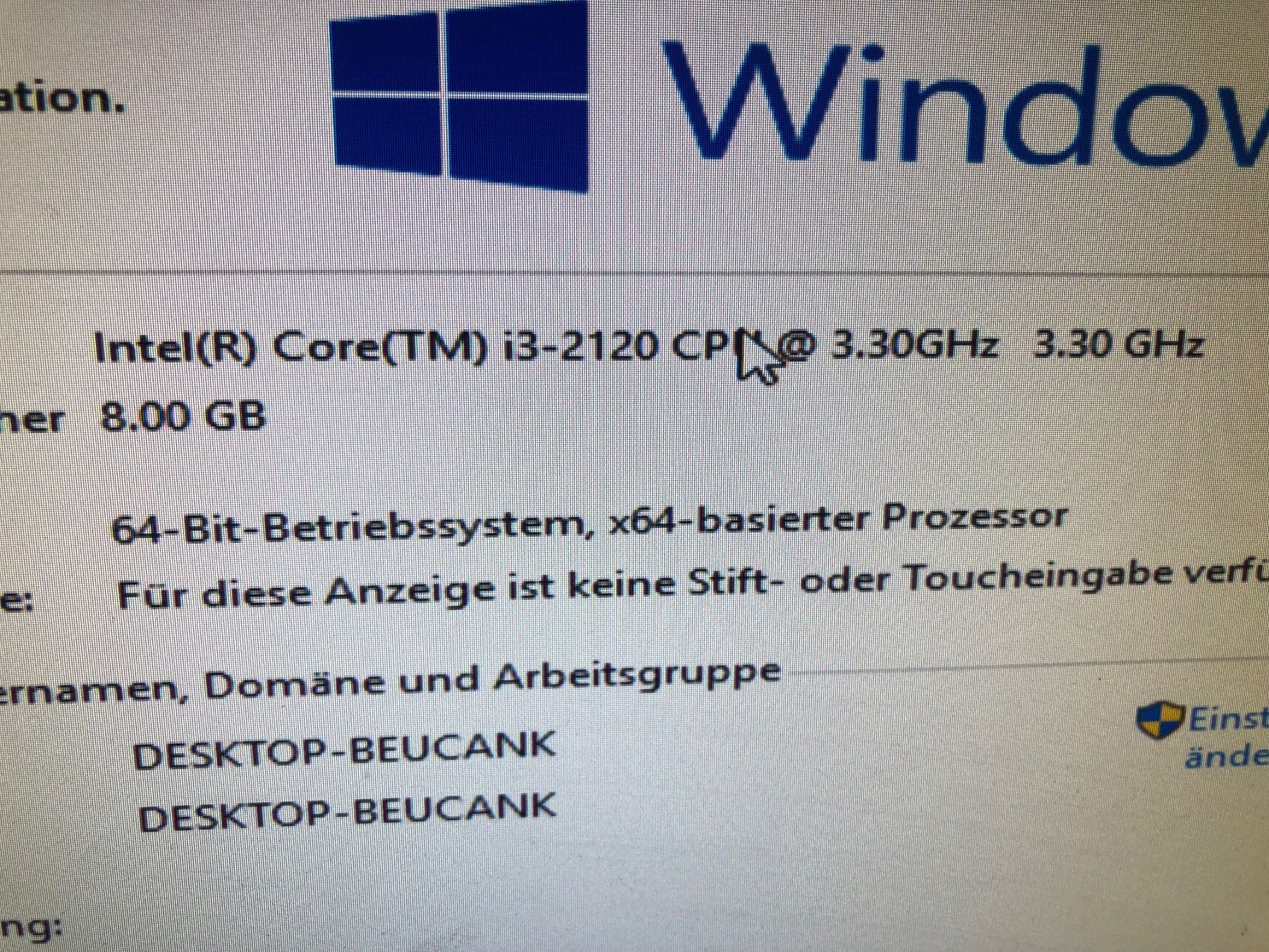 Asus PCs: Pc ,8gb Windows     7&10 – D'occasion à Biel-Bienne par alos07 3