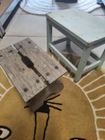 2 Schämeli, kleine Hocker ab 19.90.-👍💪🥳🔨🥳🥳