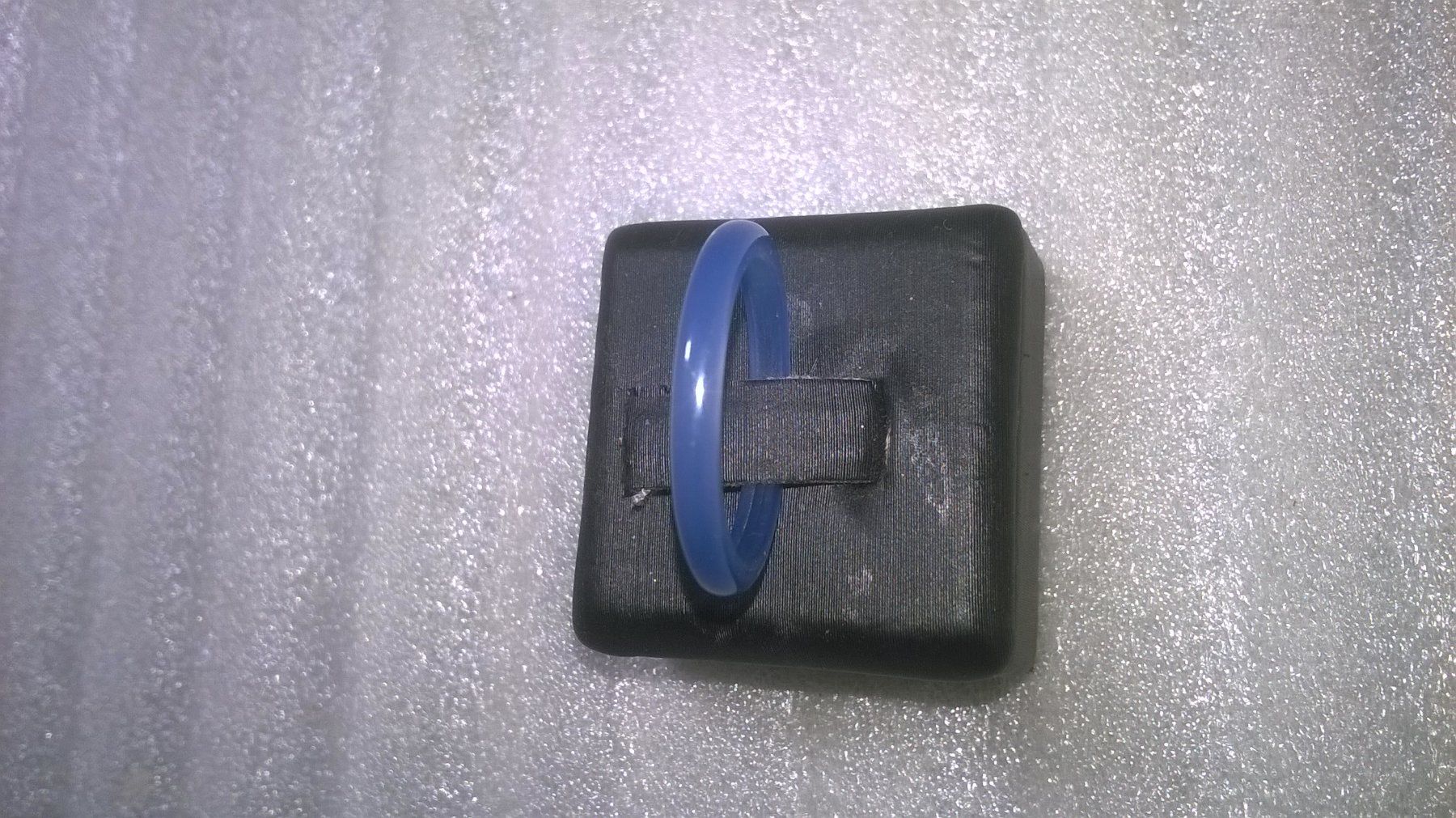 Bagues: ring echt achat,,,,gellblau – Neuf (Voir description) à Basel par bijoutrie_4 1