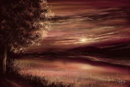 Kunstdruck A2"Sunsleep"