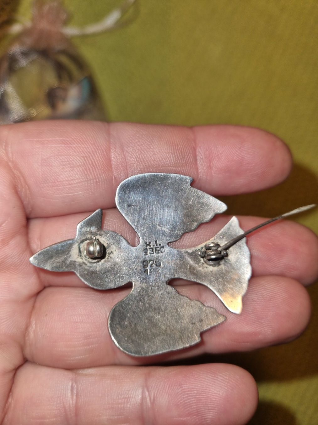Spille & Fermagli: Broche Signé K.I. 9360 – Usato da Fribourg venduto da jarmilka 2