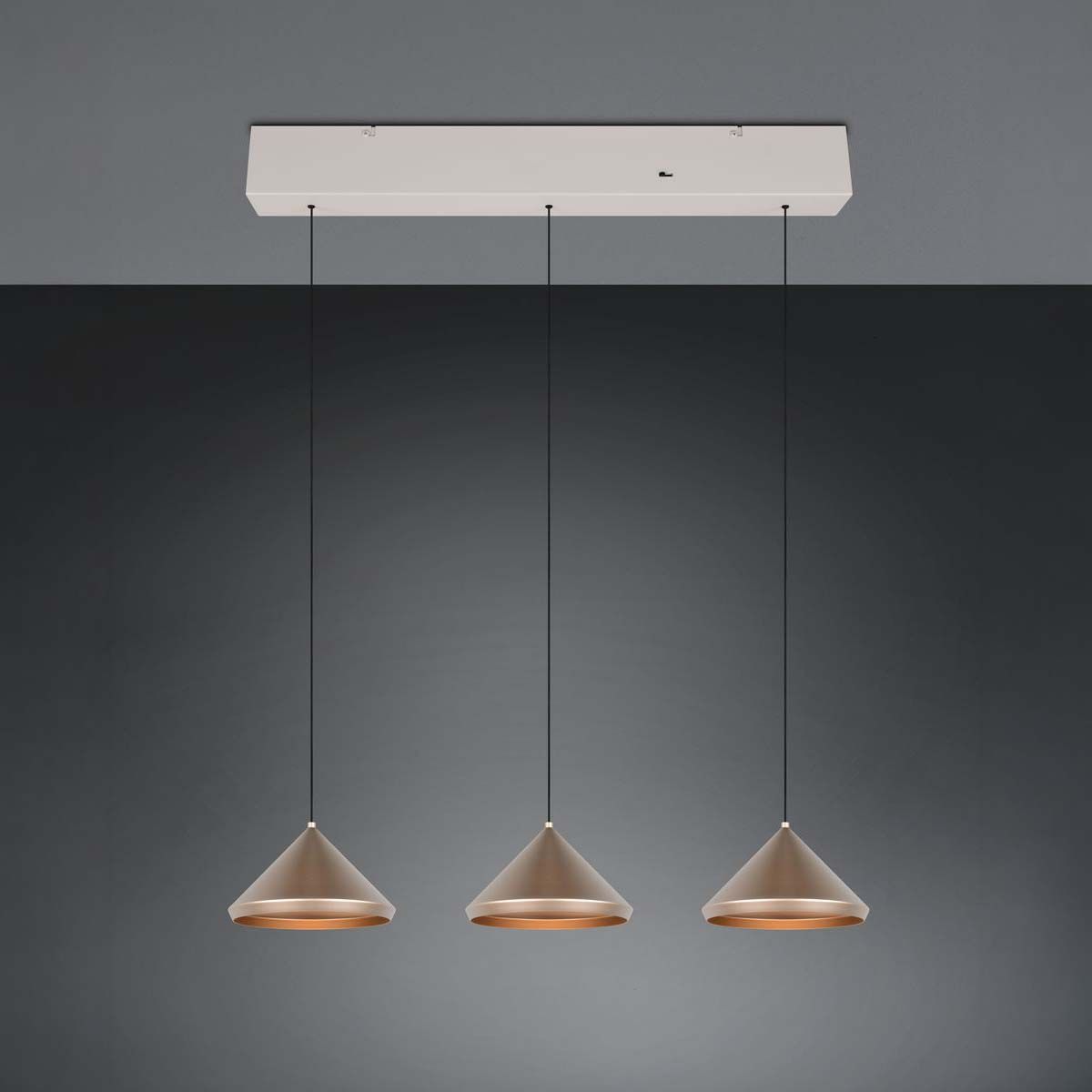 Lampadari & plafoniere: LED Pendelleuchte, Coffee, 70 cm x 18 cm – Nuovo (secondo la descrizione) da Kreuzlingen venduto da Smart-Light 2