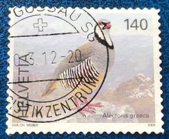 Nr. 1306 STEINHUHN GESTEMPELT  2009  GOSSAU