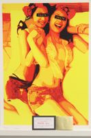 Death NYC "Pop Art Druck" Handsigniert, 2 Girls Yellow