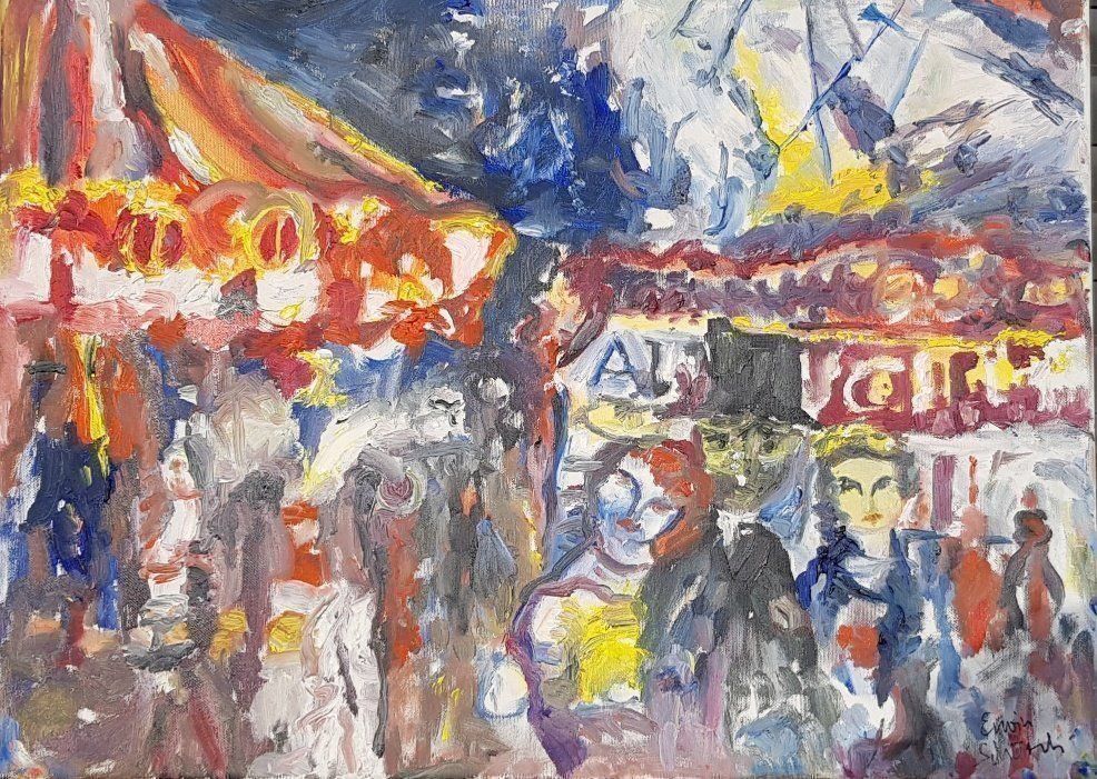 Dipinti: Erwin Schürch   -    Schweizer Kunst – Usato da Horw venduto da Kunstreich7