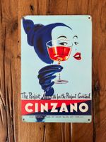 Cinzano / Schönes Blechschild 20 x 30 CM / neu!!!