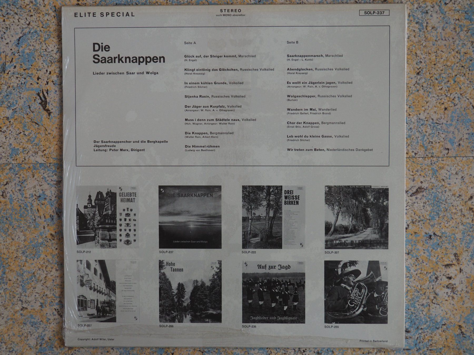 Vinyles: Schallplatte 2x: Saarknappen – D'occasion à Wittenbach par Nirual01 2