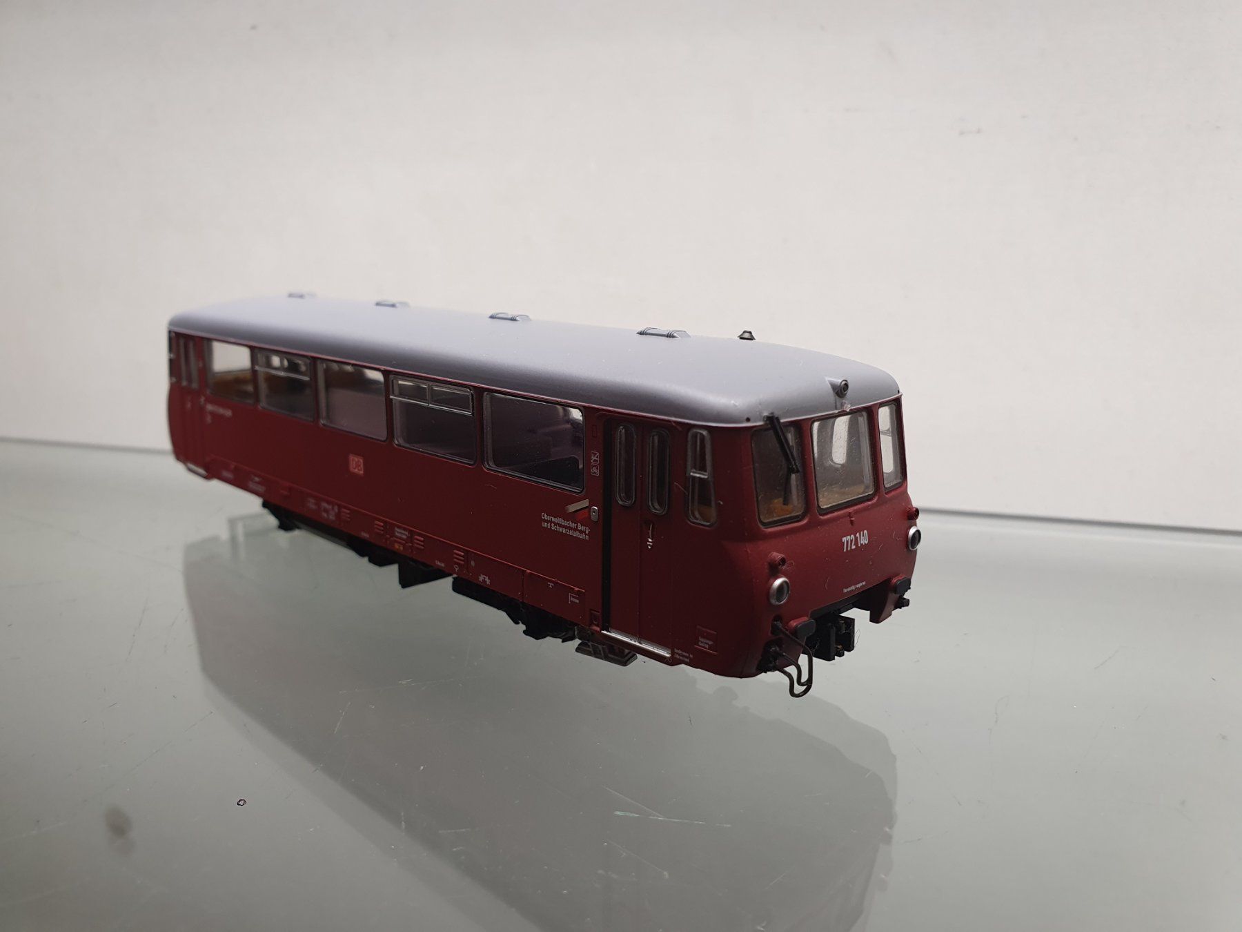Brawa Modellini di ferrovie: BRAWA:DC: SCHIENENBUS ROT 44128 OVP – Usato da Biglen venduto da taunus82 5