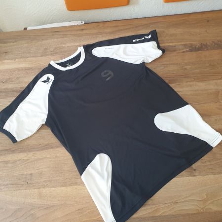 Erima Fussball Trikot, Sport Shirt, Grösse S schwarz-weiss