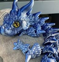 Dragon magique imprimé en 3D, jouet à articulation mobile