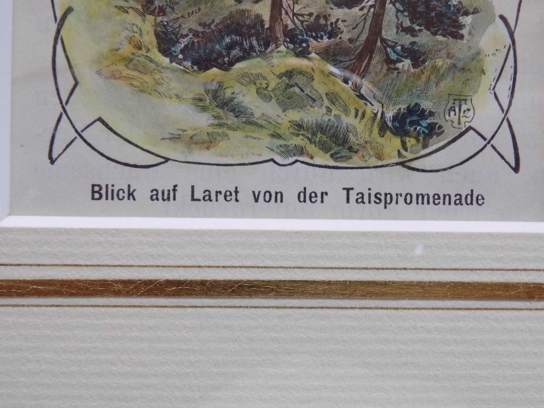 Gravures: Blick auf Laret Engadin – D'occasion à Risch par Rischli15 3