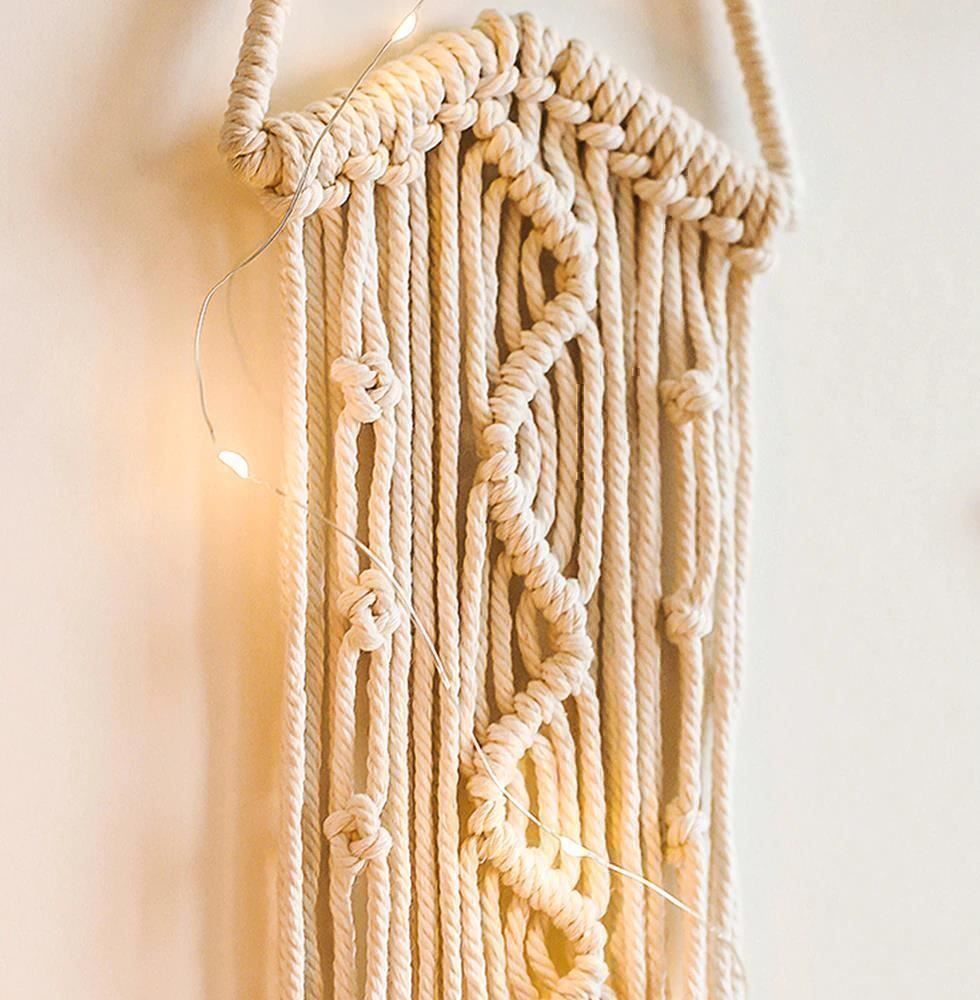 Leinwände & Keilrahmen: Tapisserie murale Etoile en macramé – Neu und originalverpackt aus Gurmels von Swisspod 3