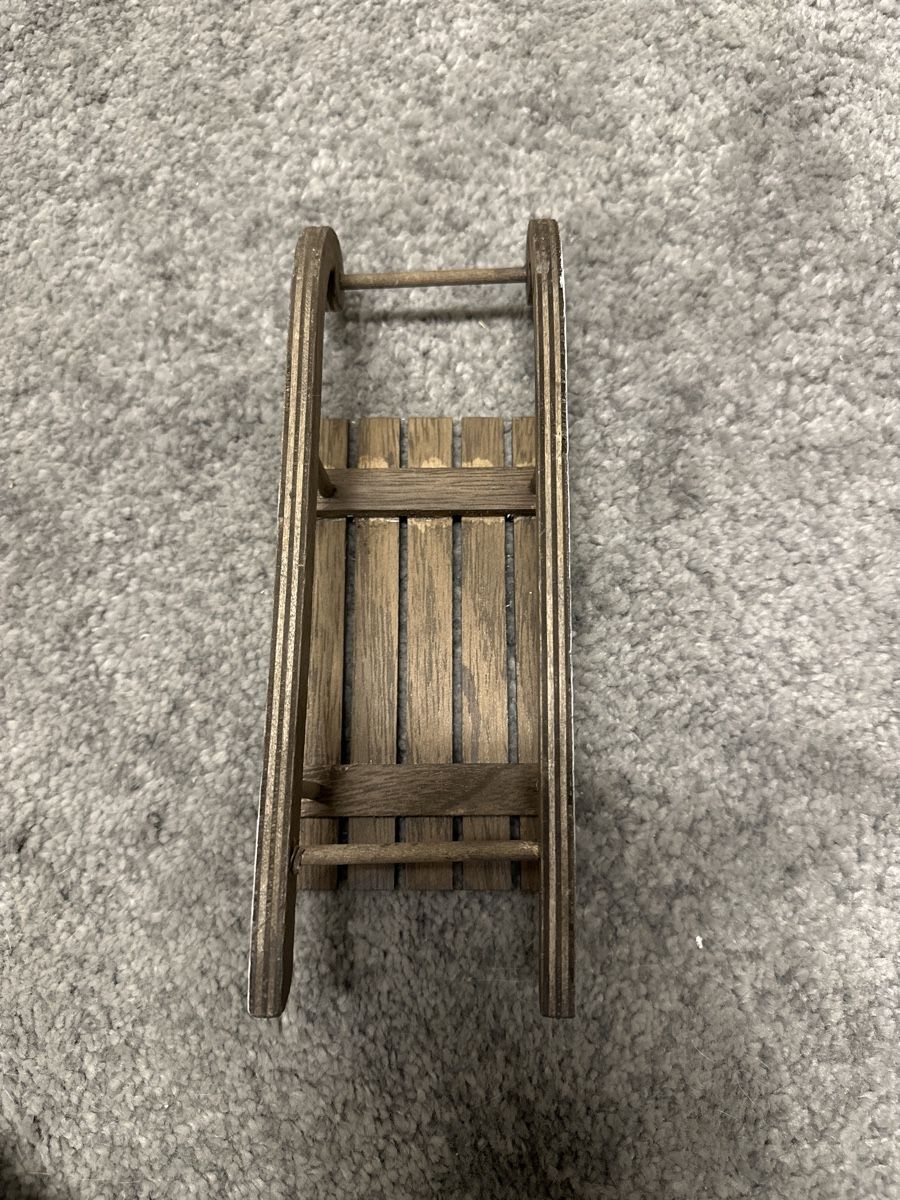 Alle Dekorationen: Rustikaler Mini Holzschlitten, Vintage-Dekoration – Neu (gemäss Beschreibung) aus Wangen SZ von Jaay_Sky 2