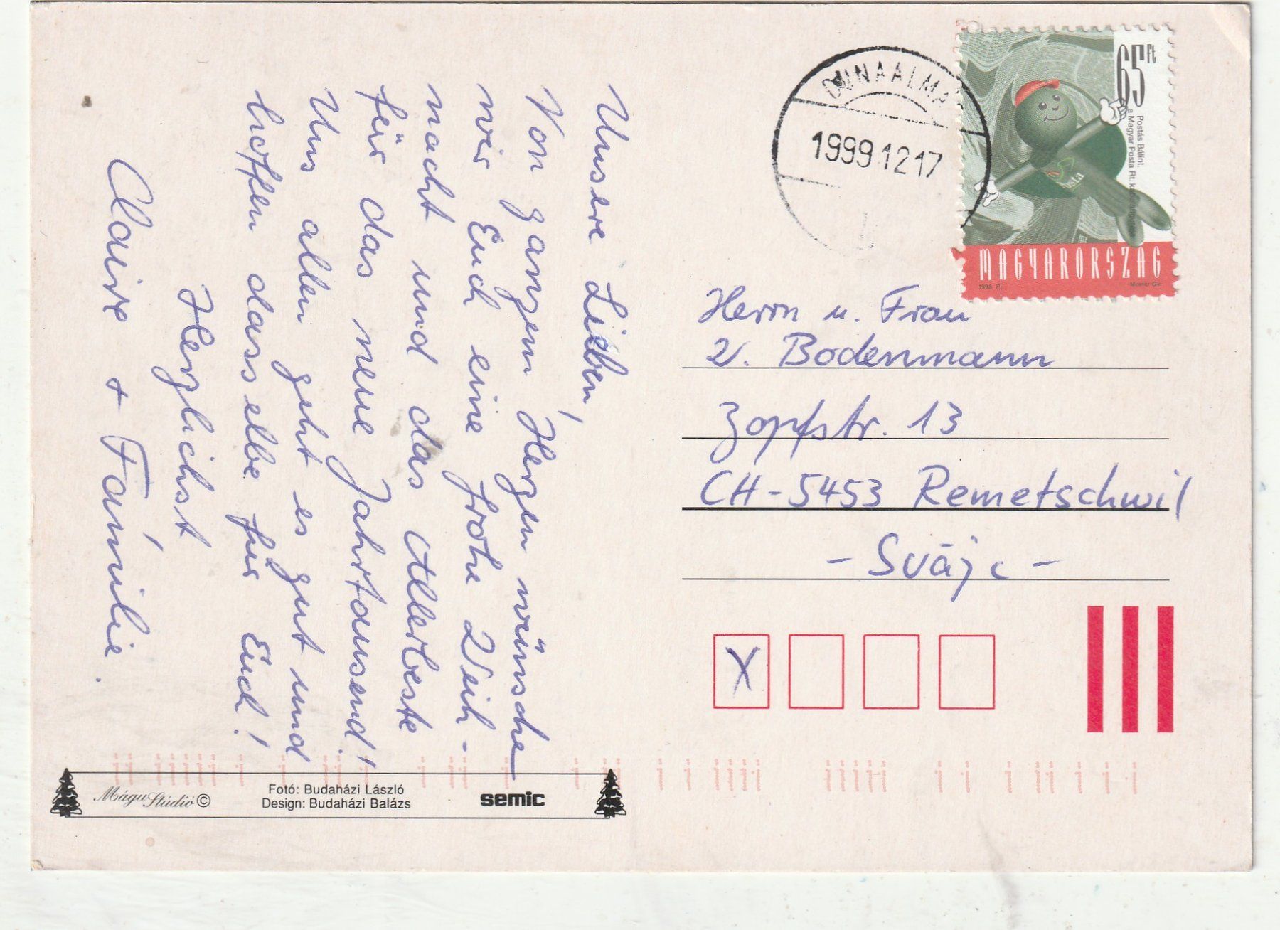 Cartes postales: Blumenkarte – D'occasion à Lumbrein par made02 1