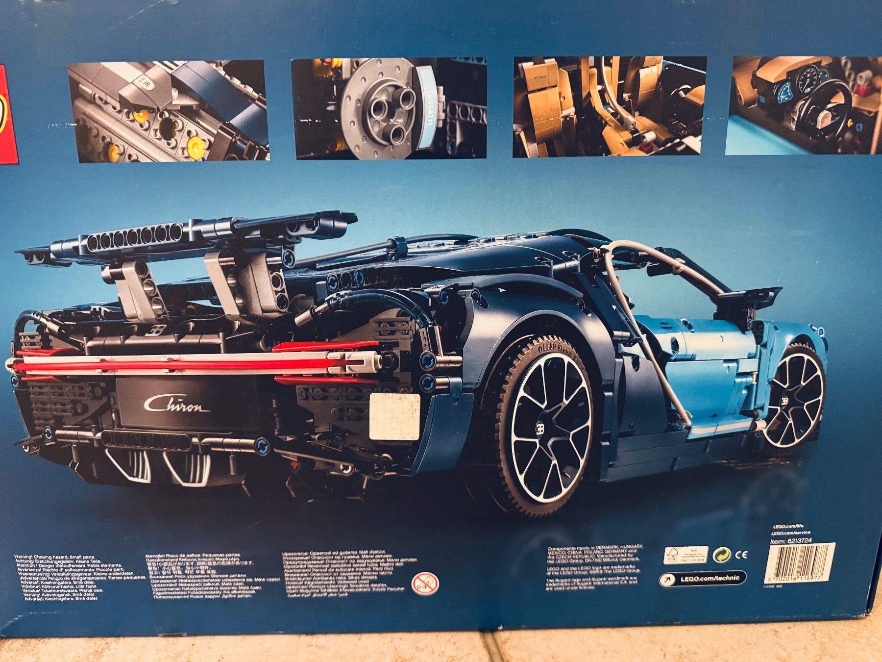 Bugatti Kit di costruzioni: Lego 42083 Technic - Bugatti Chiron – Nuovo e nell'imballaggio originale da Wettingen venduto da Santa_claus 8
